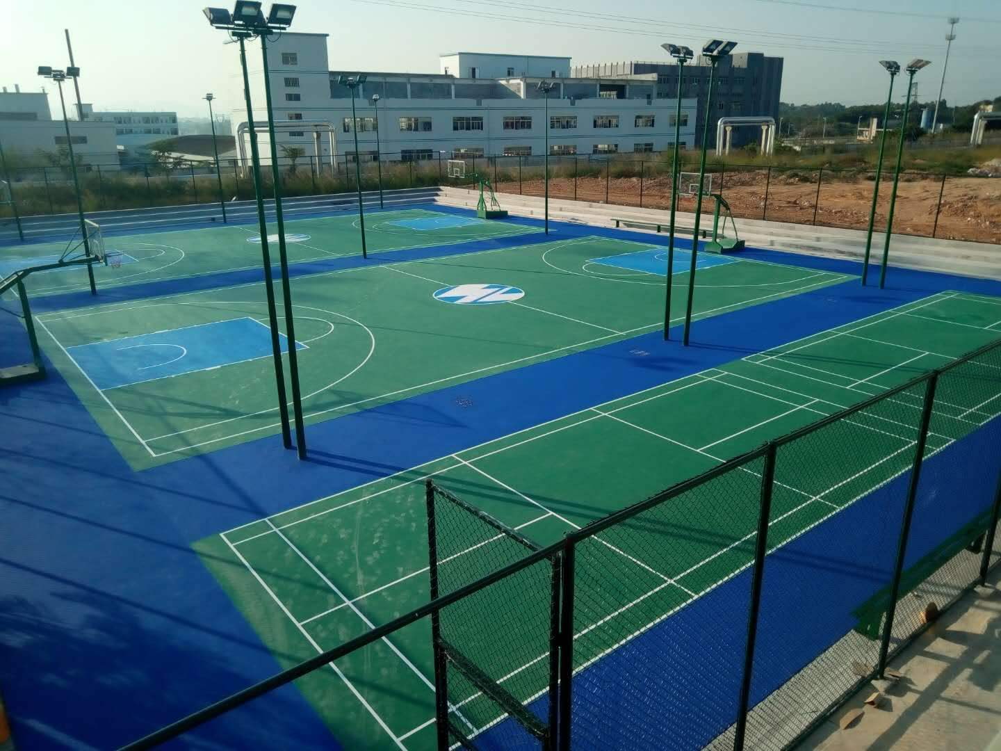 宁波硅PU球场品牌材料 宁波硅PU球场品牌材料