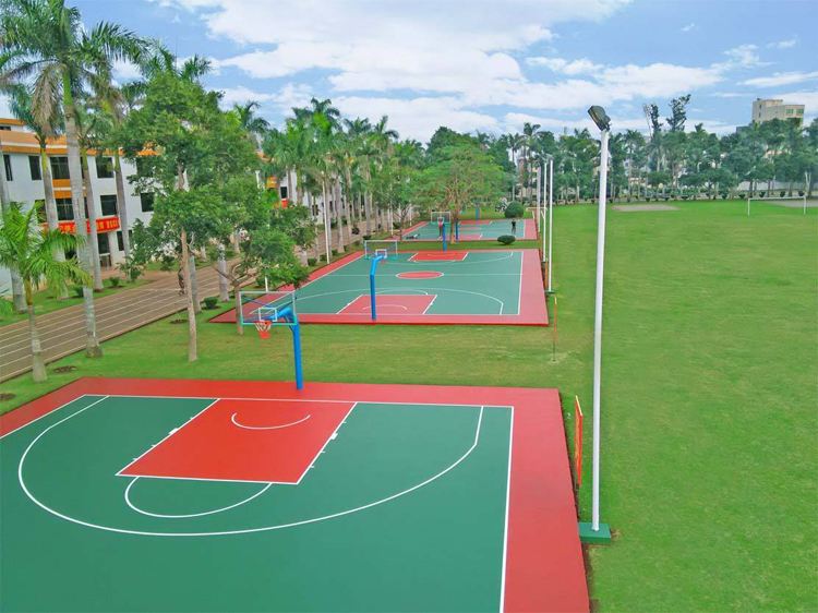 硅PU篮球场材料 硅PU篮球场材料